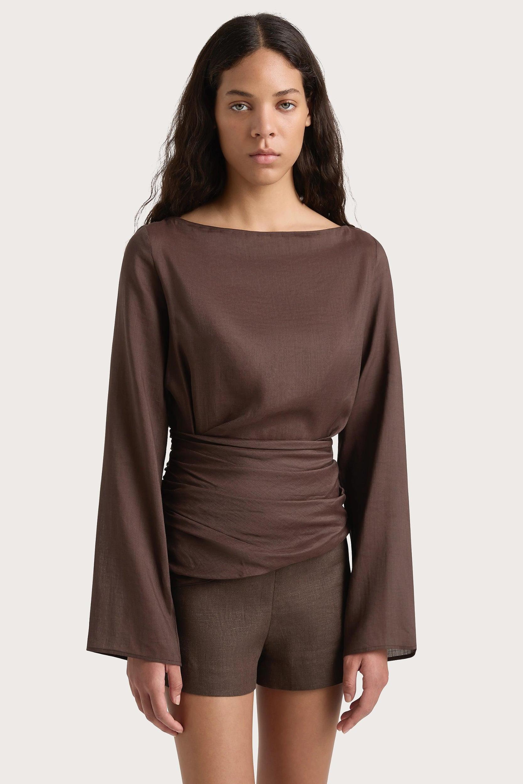 Adelia Top Bistre - Final Sale Product Image