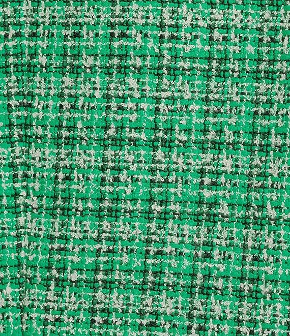 Kasper Tweed Notch Collar Sleeveless Vest Product Image