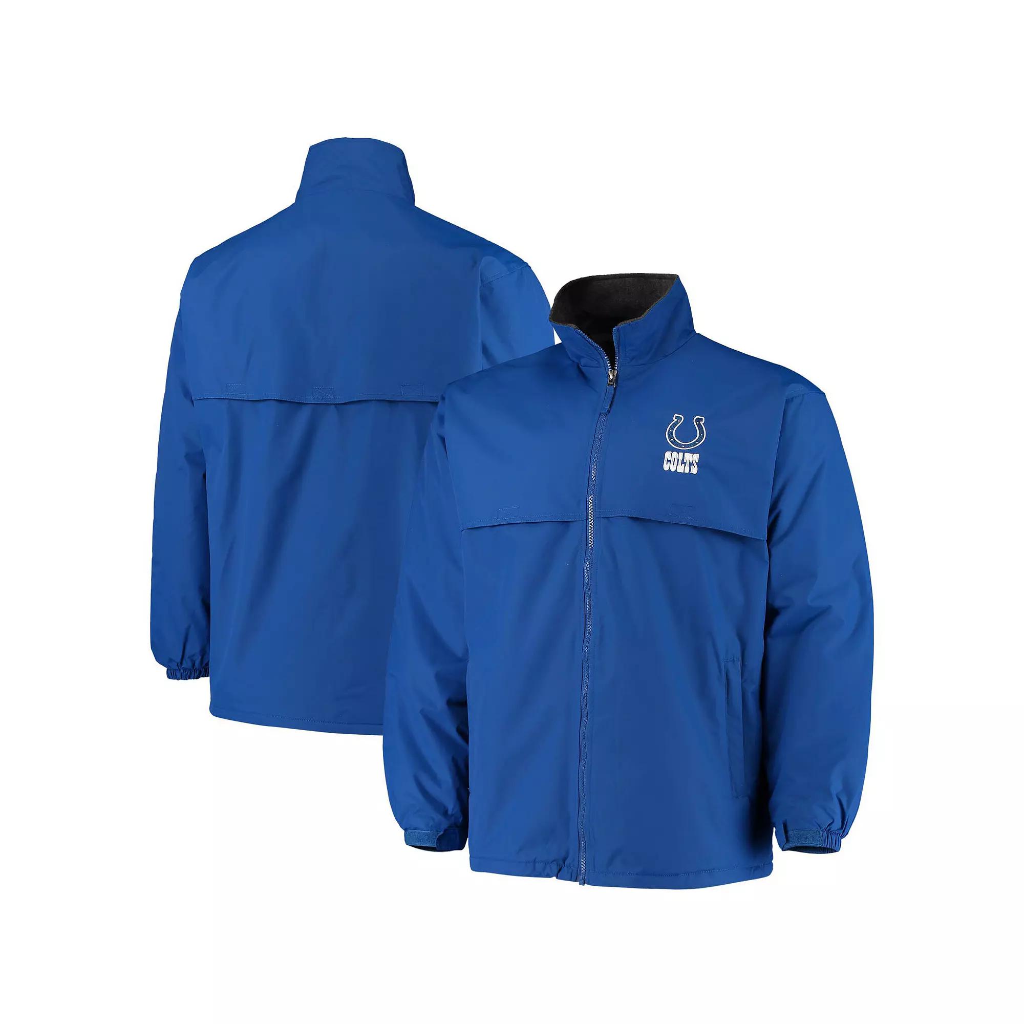 Men's Dunbrooke Royal Indianapolis Colts Triumph Fleece Full-Zip Jacket,  Product Image