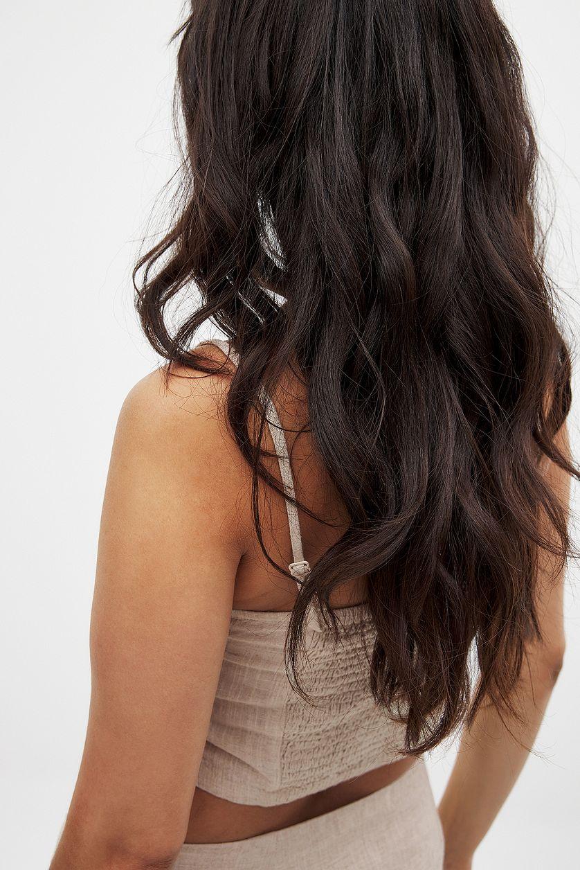 Linen Blend Anglaise Detail Top Product Image