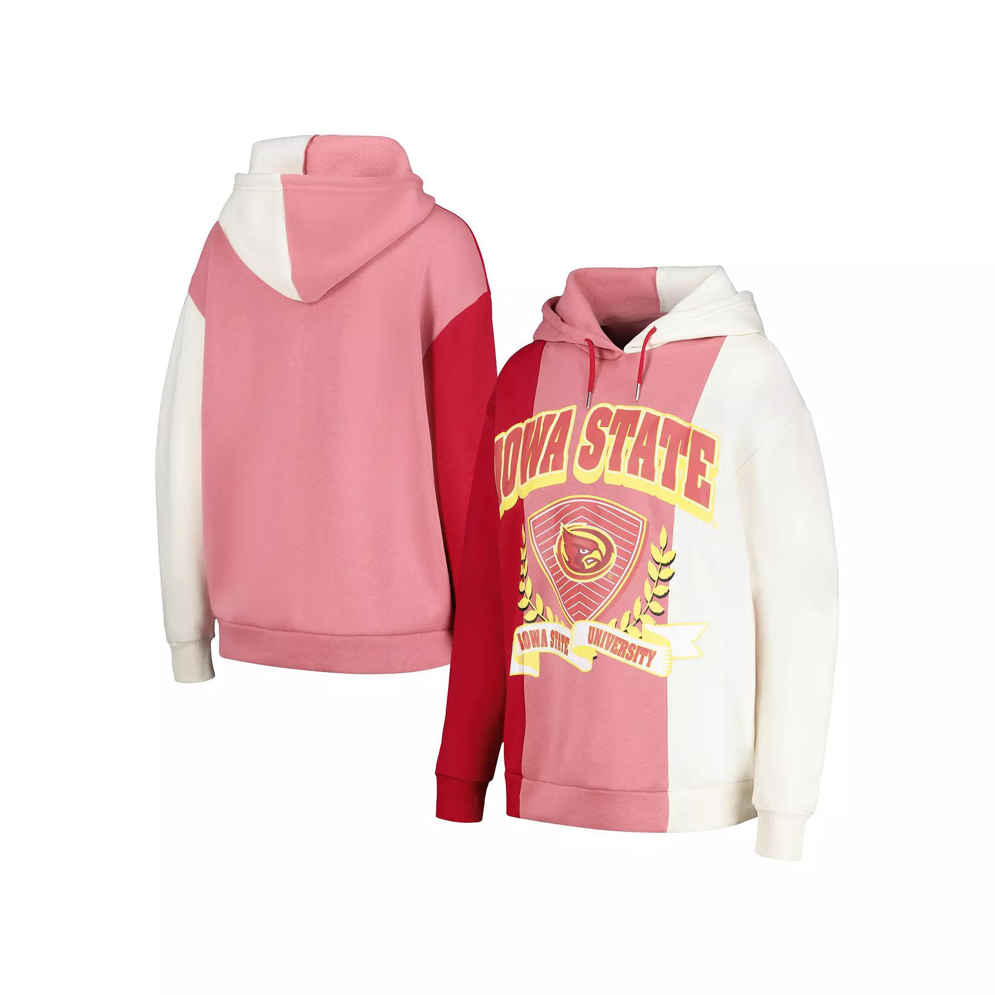 Women's Gameday Couture Cardinal Iowa State Cyclones Hall of Fame Colorblock Pullover Hoodie, Size: Medium, Red Product Image