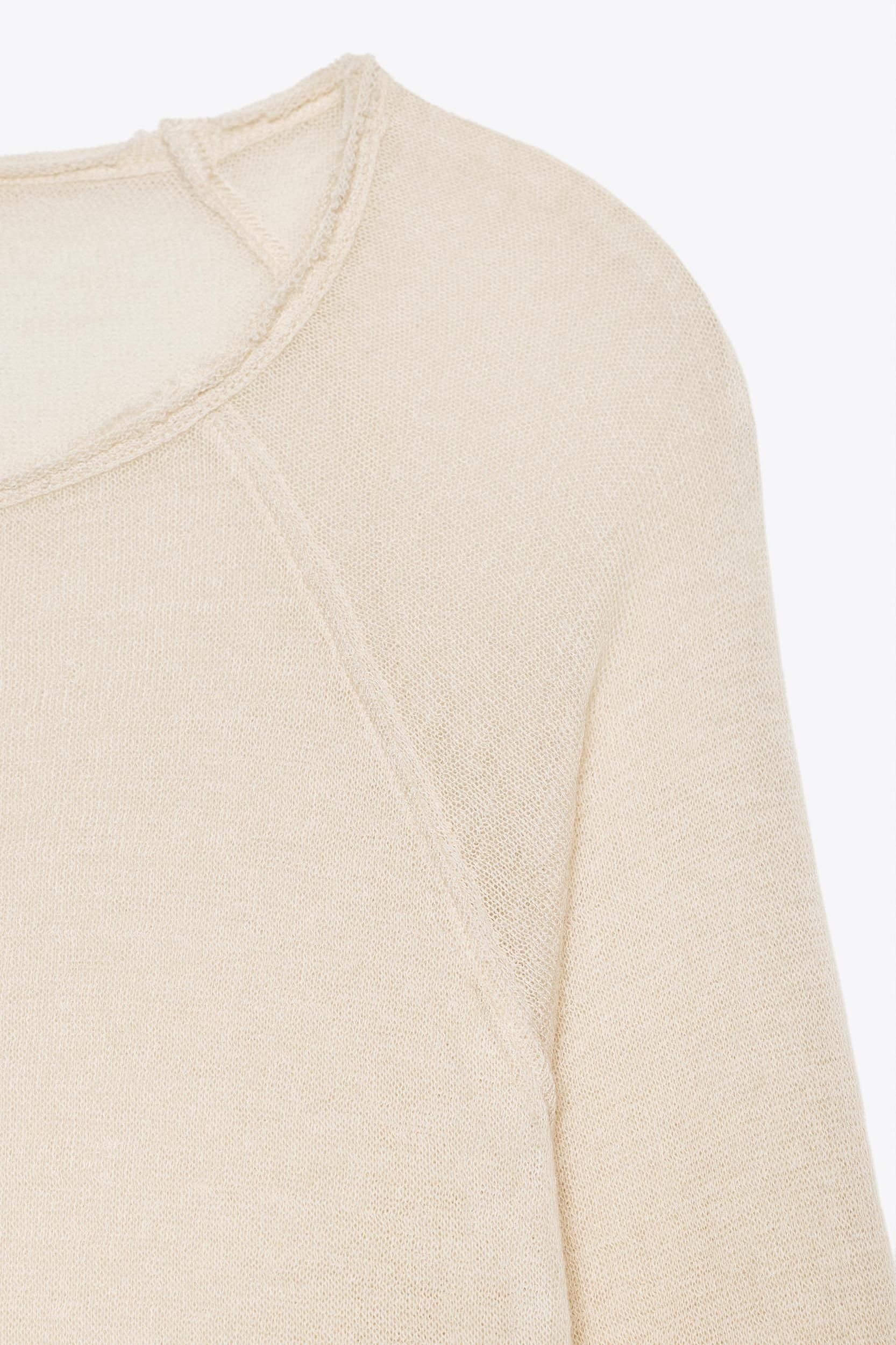 LONG SLEEVE T-SHIRT WITH WOOL Product Image