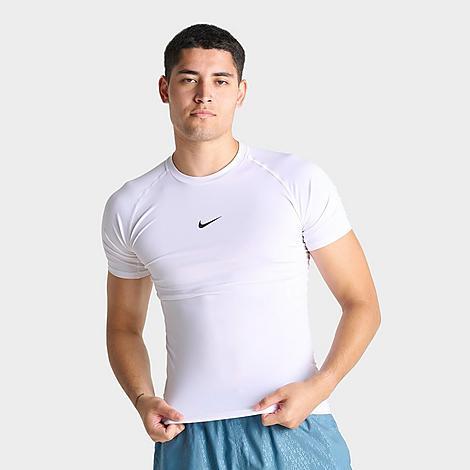 Mens Nike Pro Dri-FIT Tight Short-Sleeve Fitness Top | FB7932-100 Product Image