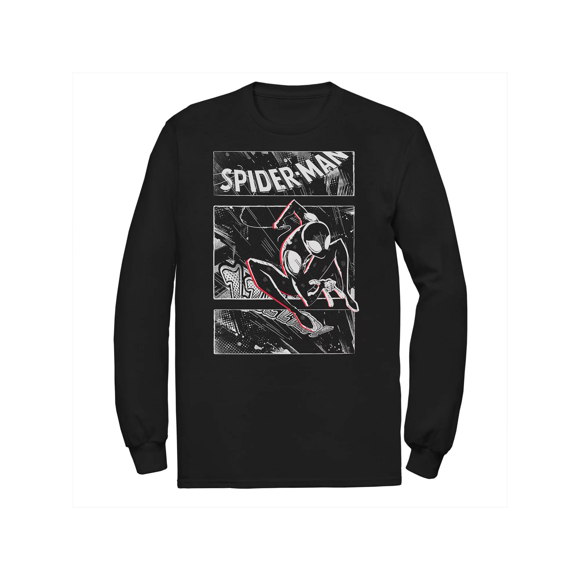 Big & Tall Marvel Spider-Man Spiderverse Comic Retro Tee, Men's,  Product Image