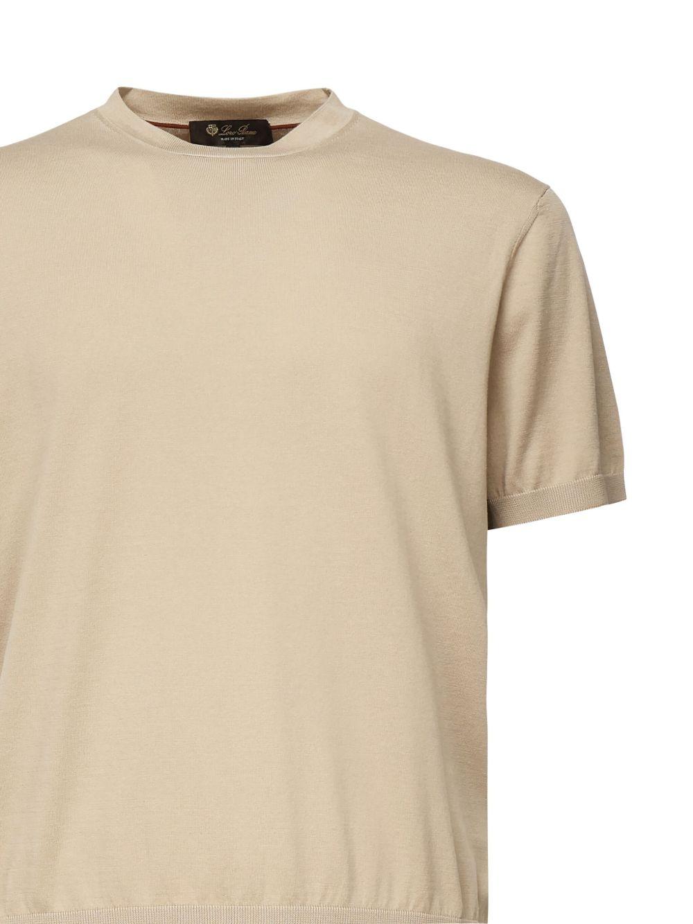 short-sleeve cotton top Product Image