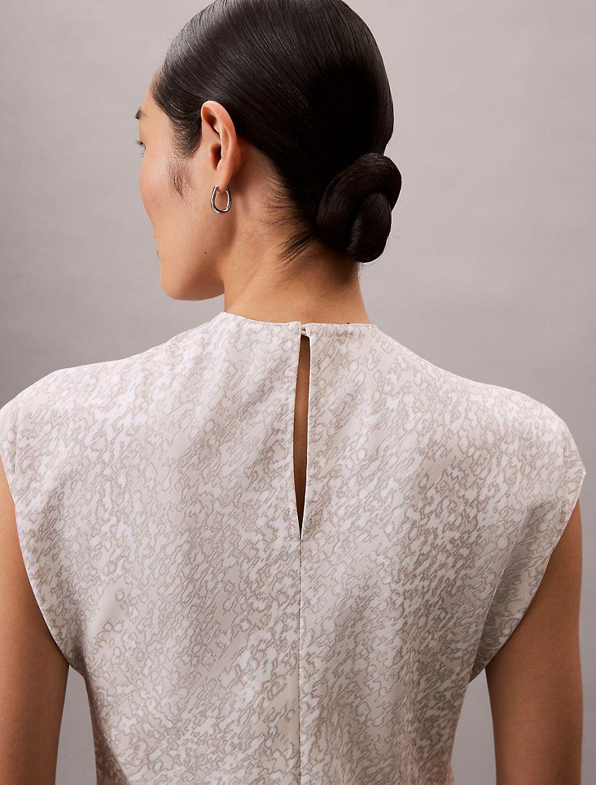 Printed Midi Sheath Dress  Product Image