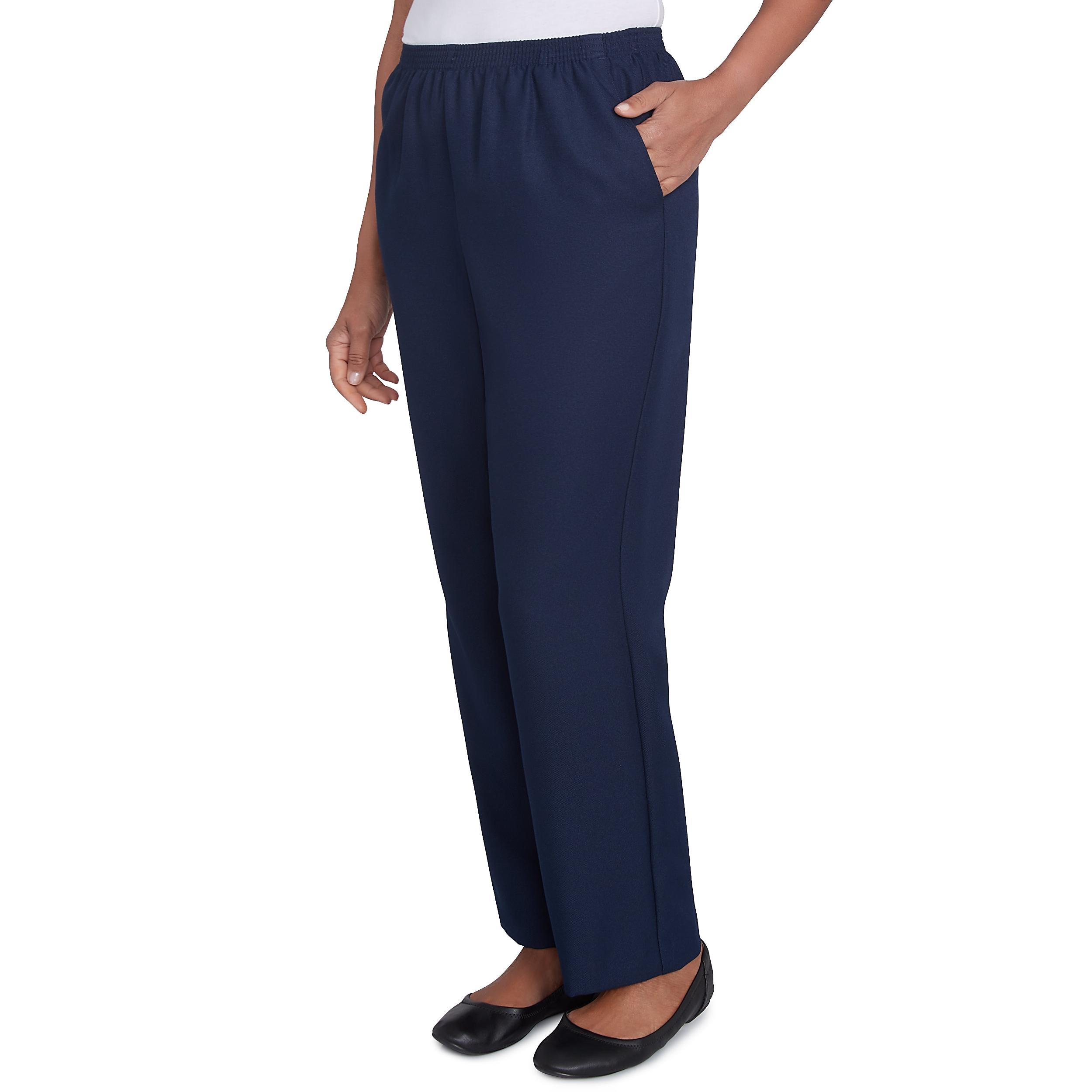 Alfred Dunner Classic Proportioned Pant Average Length Product Image
