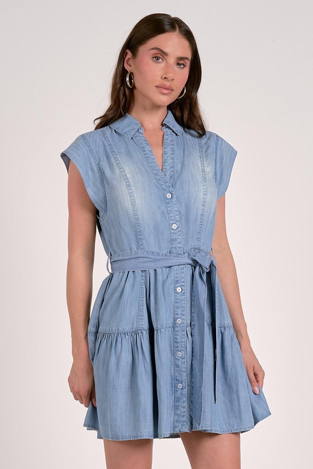 Adele Denim Dress Product Image