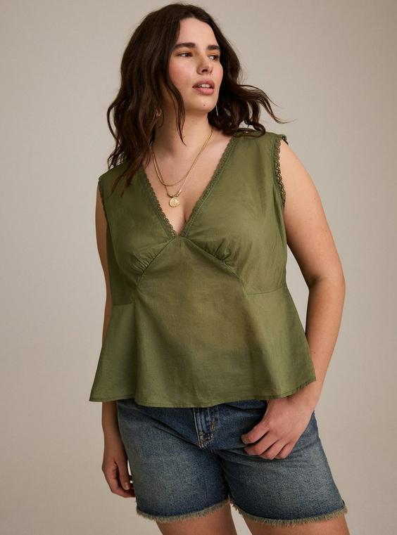 Festi Cotton Tie-Back Tank Product Image