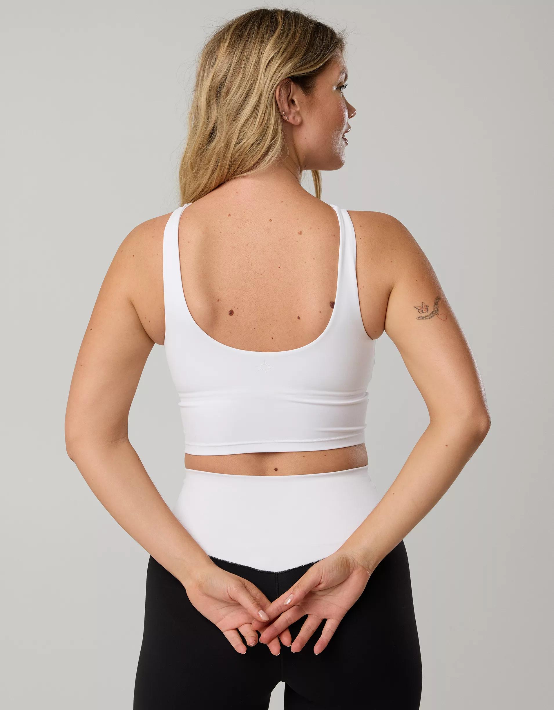 OFFLINE By Aerie Real Me XTRA Criss Cross High Neck Sports Bra Product Image