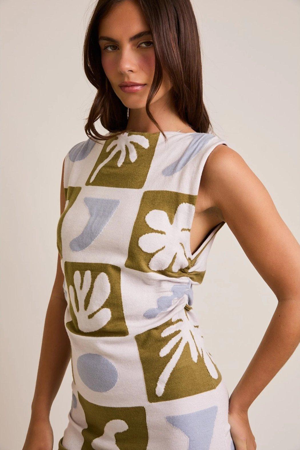 Sandy Knit Mini Dress Product Image