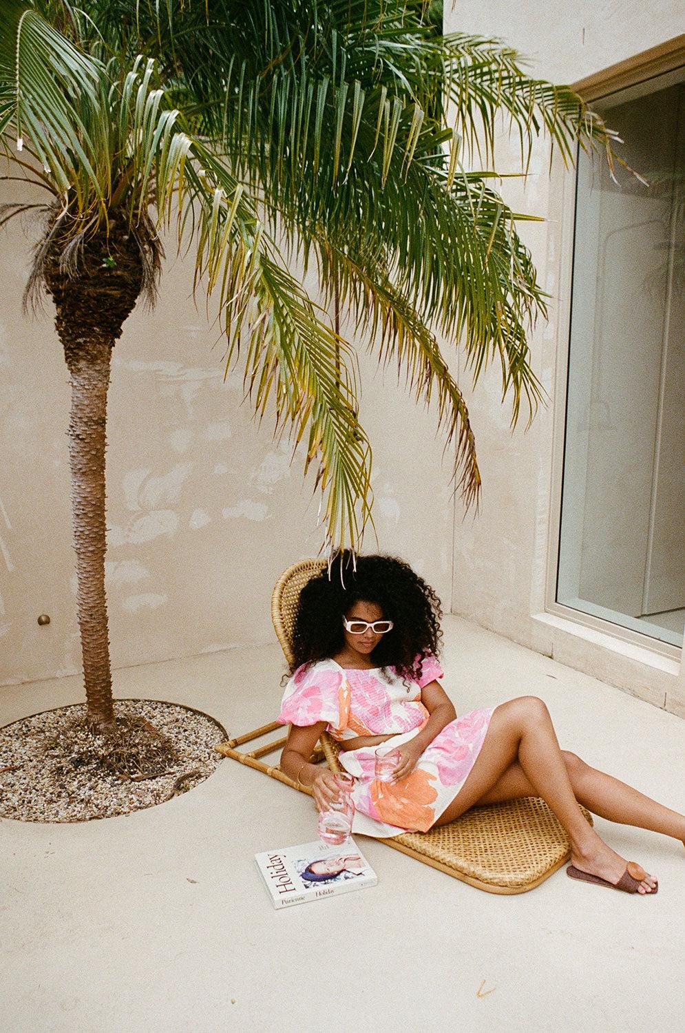 Raffy Dress - Solstice Pink Product Image