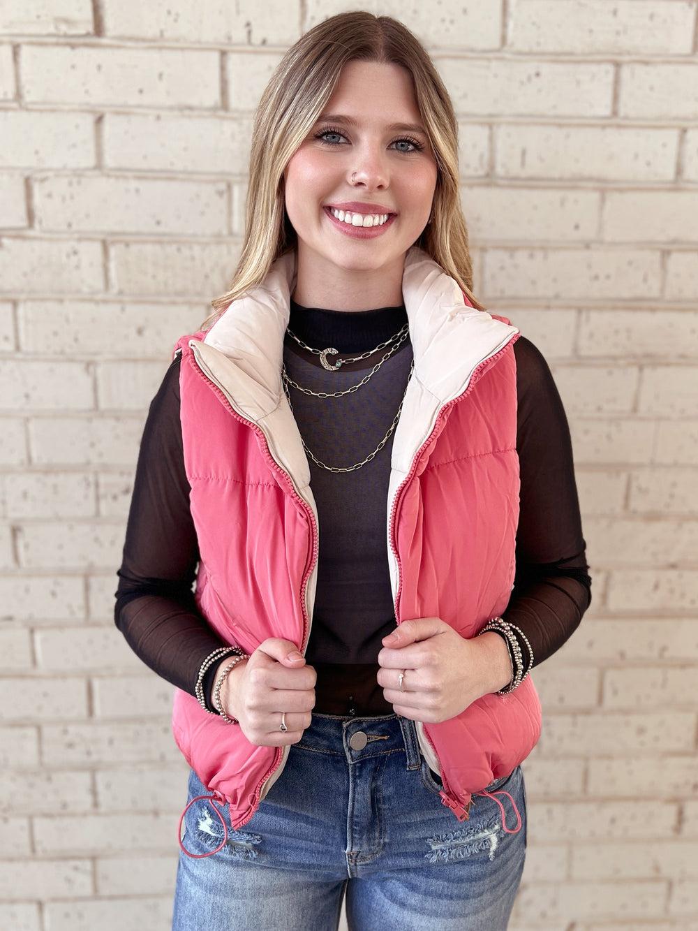 Woven Reversible Vest - Multiple Colors* Product Image