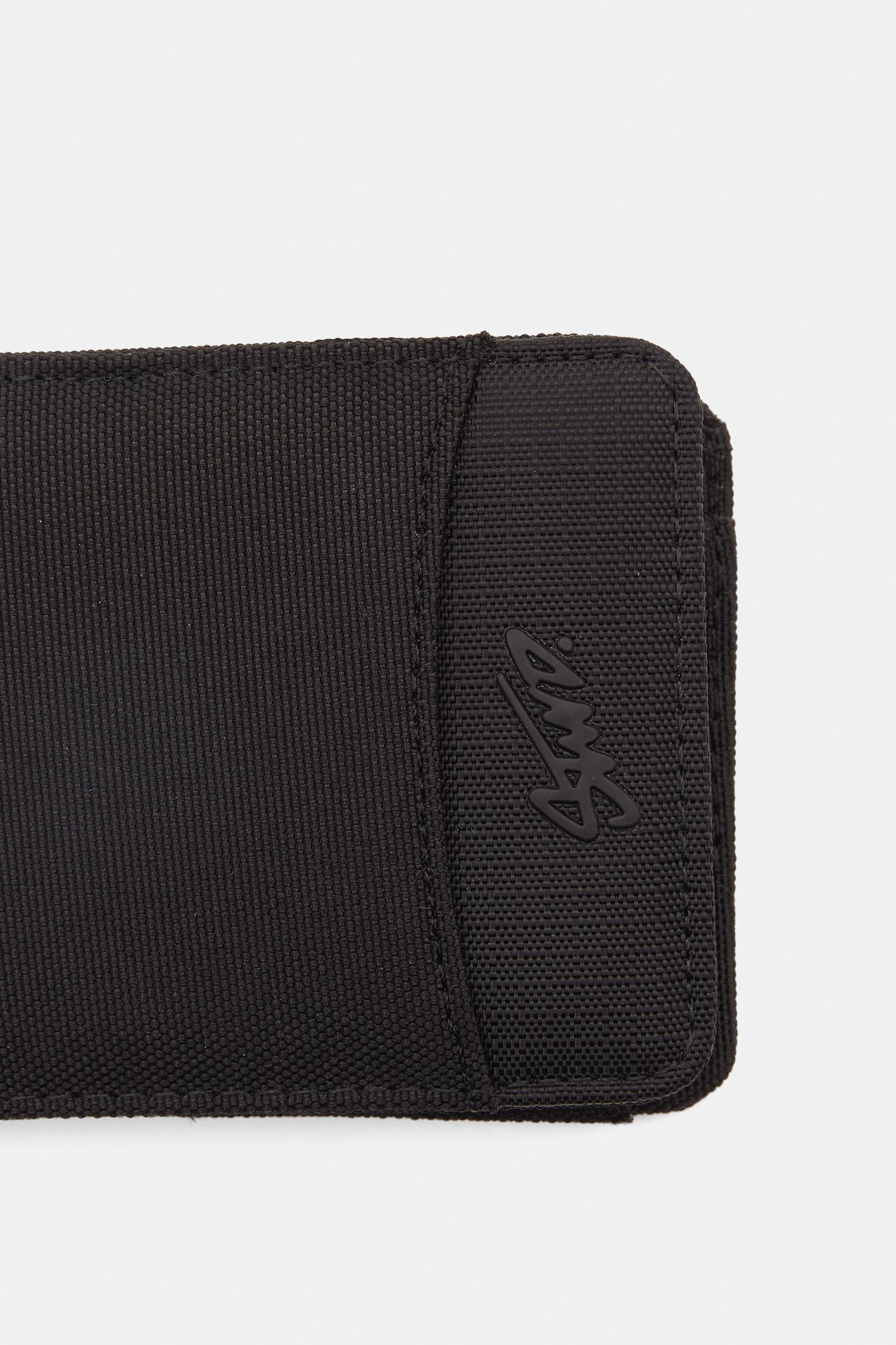 Black STWD fabric wallet Product Image