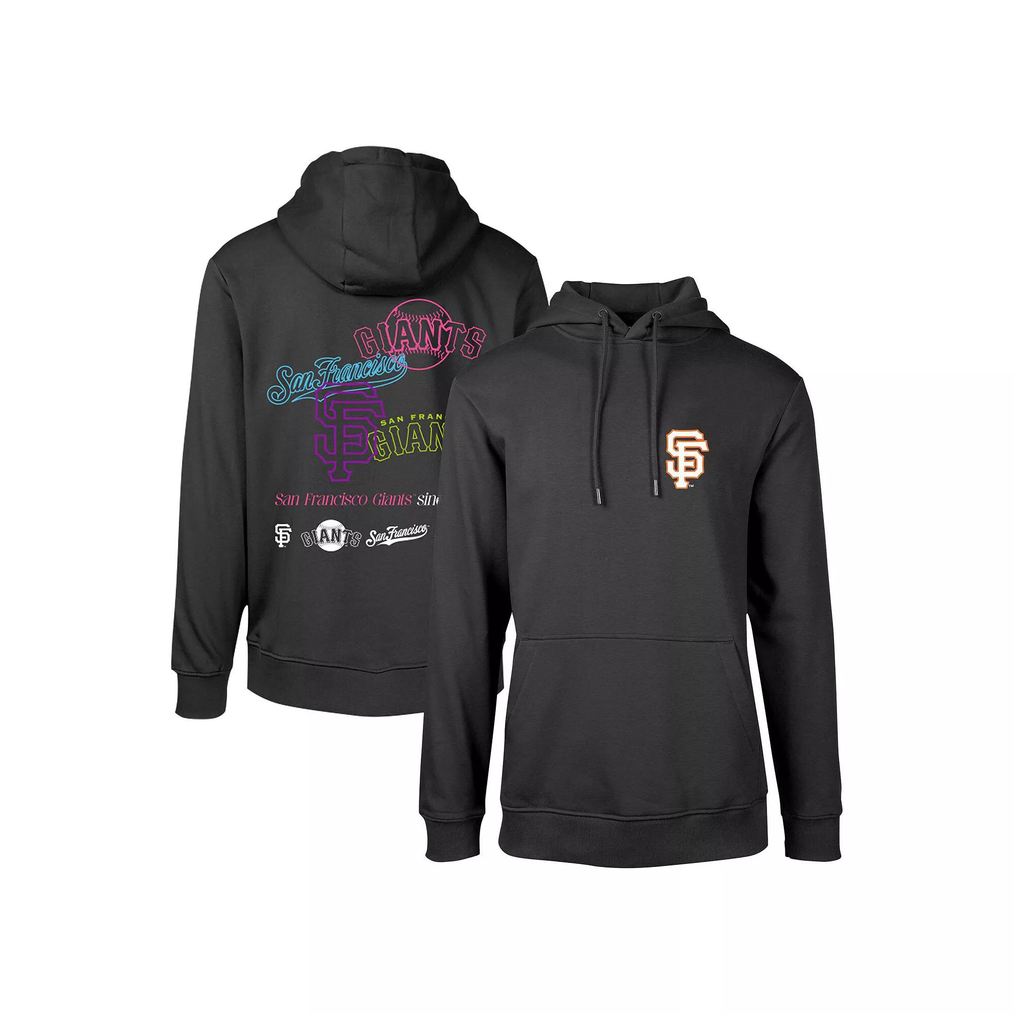 Mens Levelwear San Francisco Giants Podium Vintage Pullover Hoodie Product Image