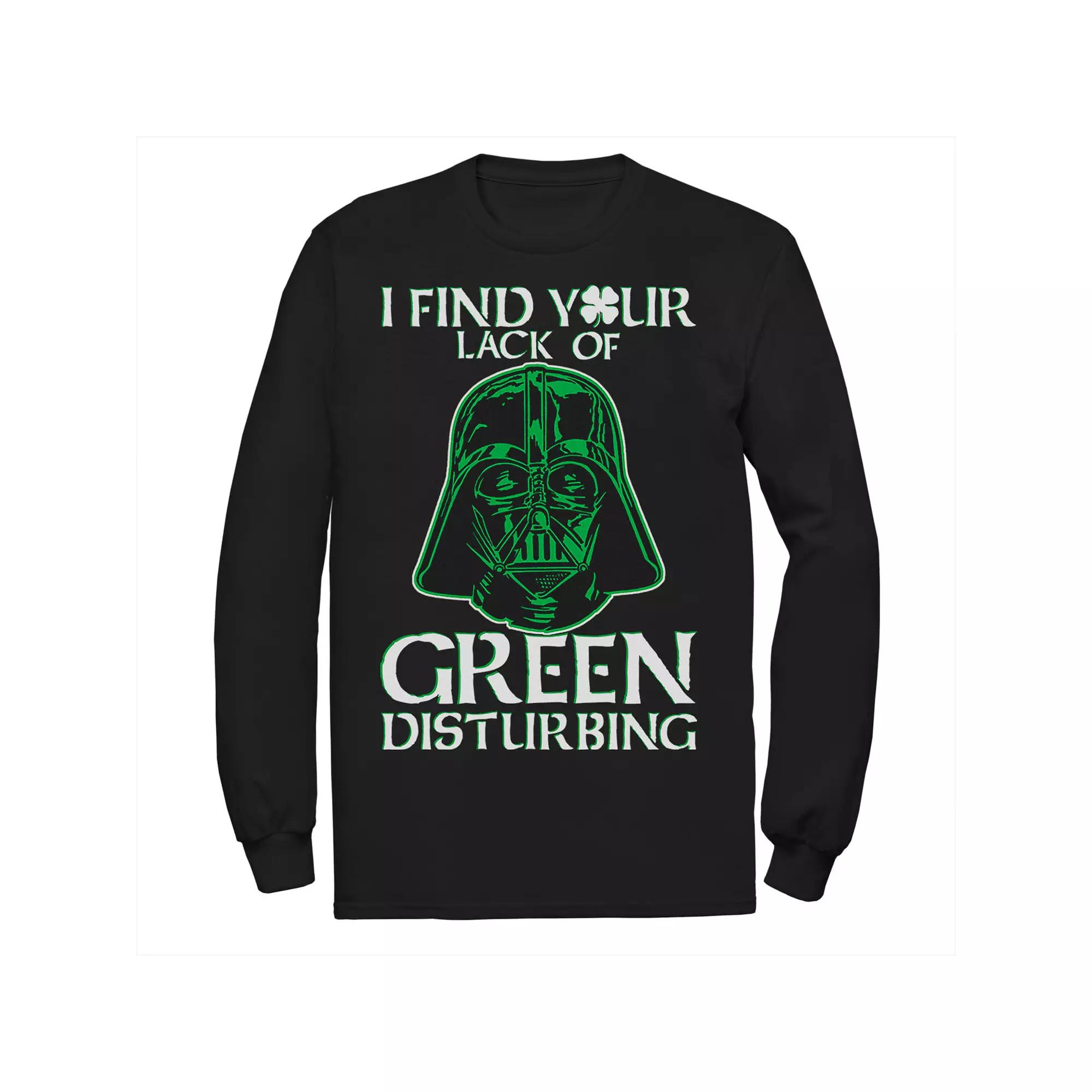 Big & Tall Star Wars Vader Lack Of Green St. Patrick Tee, Men's,  Product Image