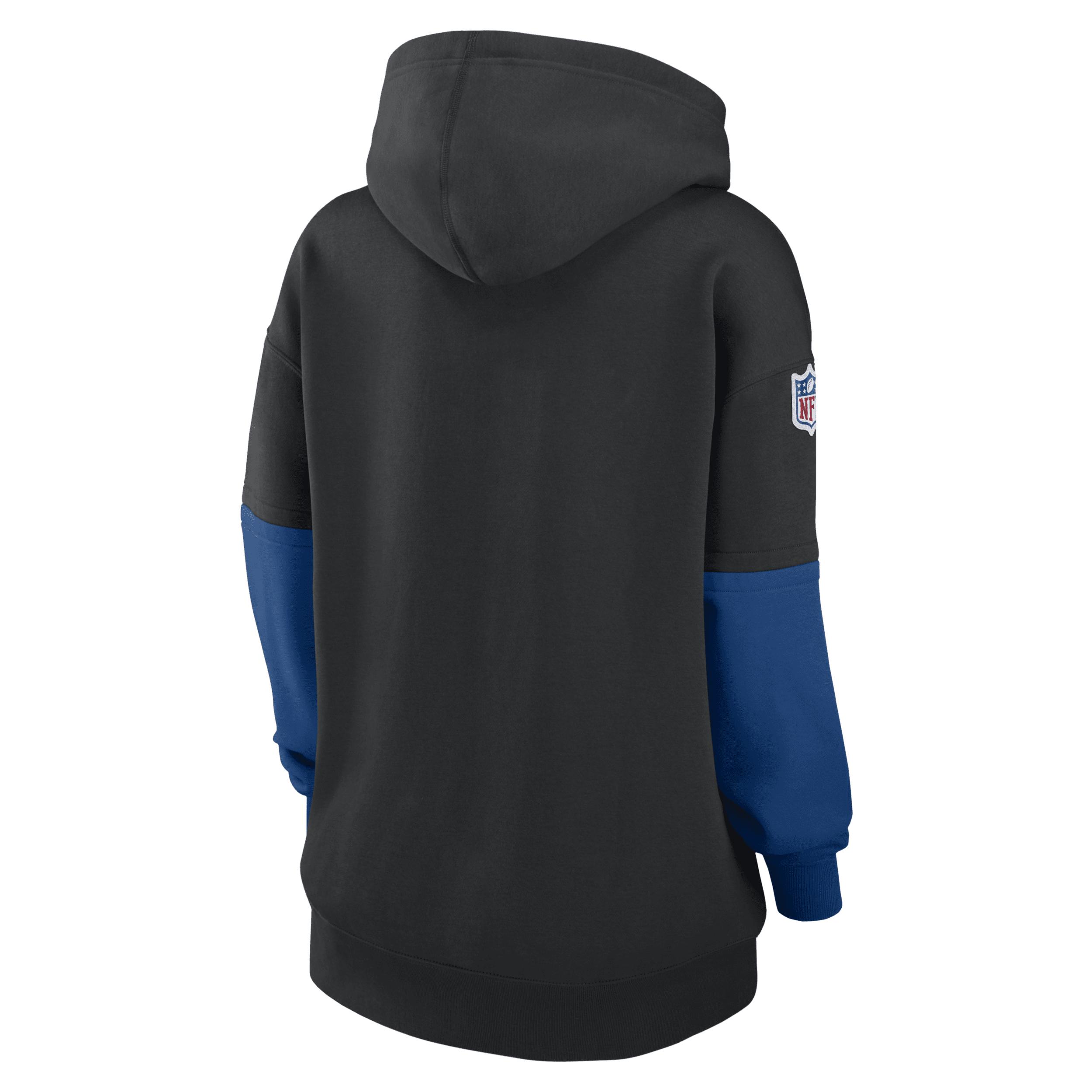 Los Angeles Rams Sideline Essential Nike Women's NFL Pullover Hoodie Product Image