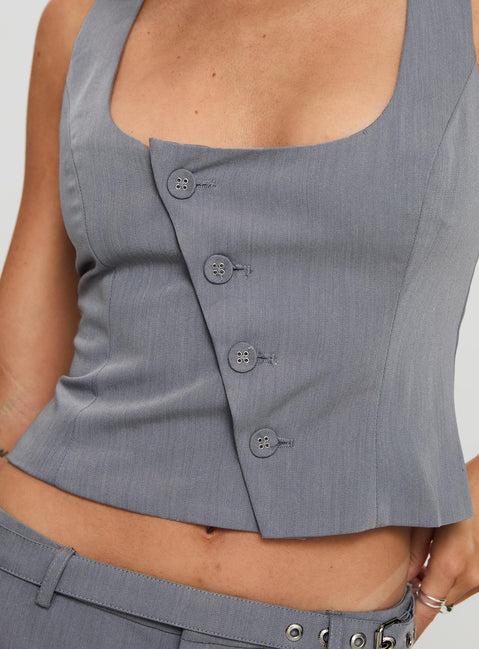 Airi Top Charcoal Product Image