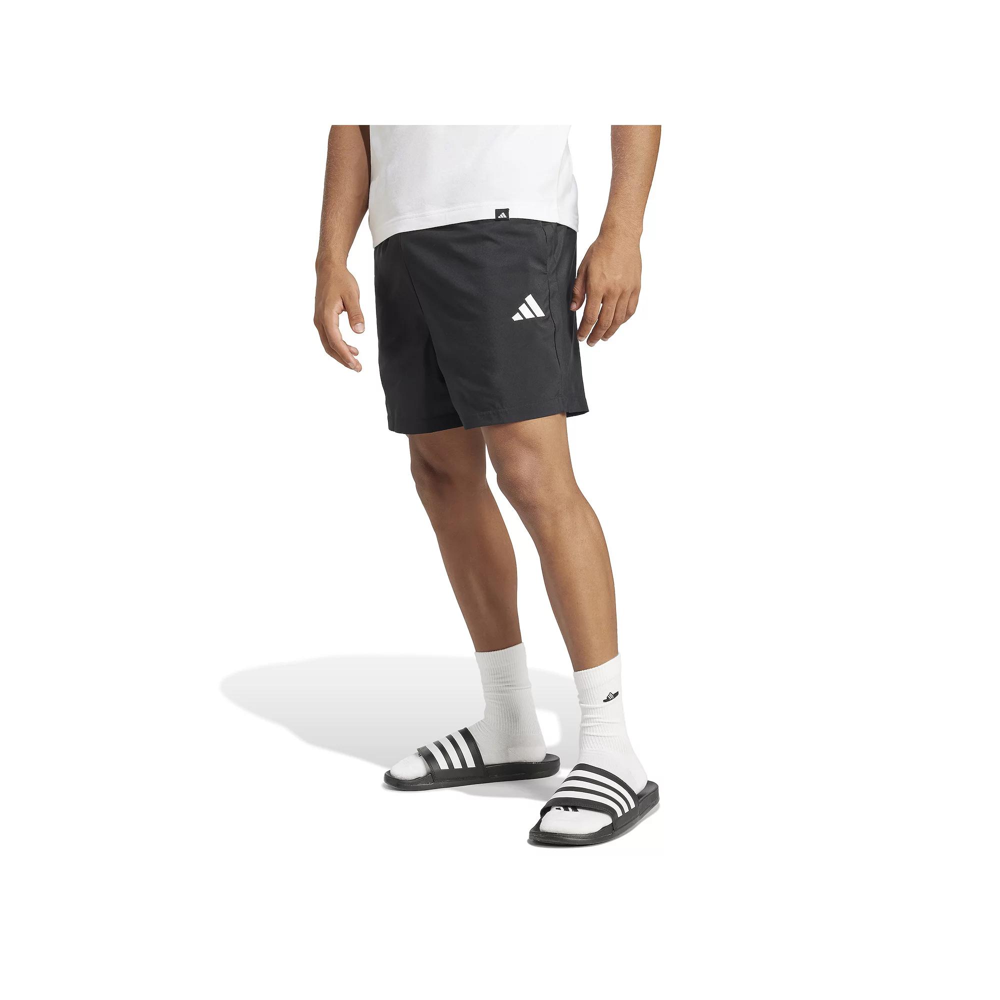 Big & Tall adidas Essentials Small Logo Chelsea Shorts, Men's,  Product Image