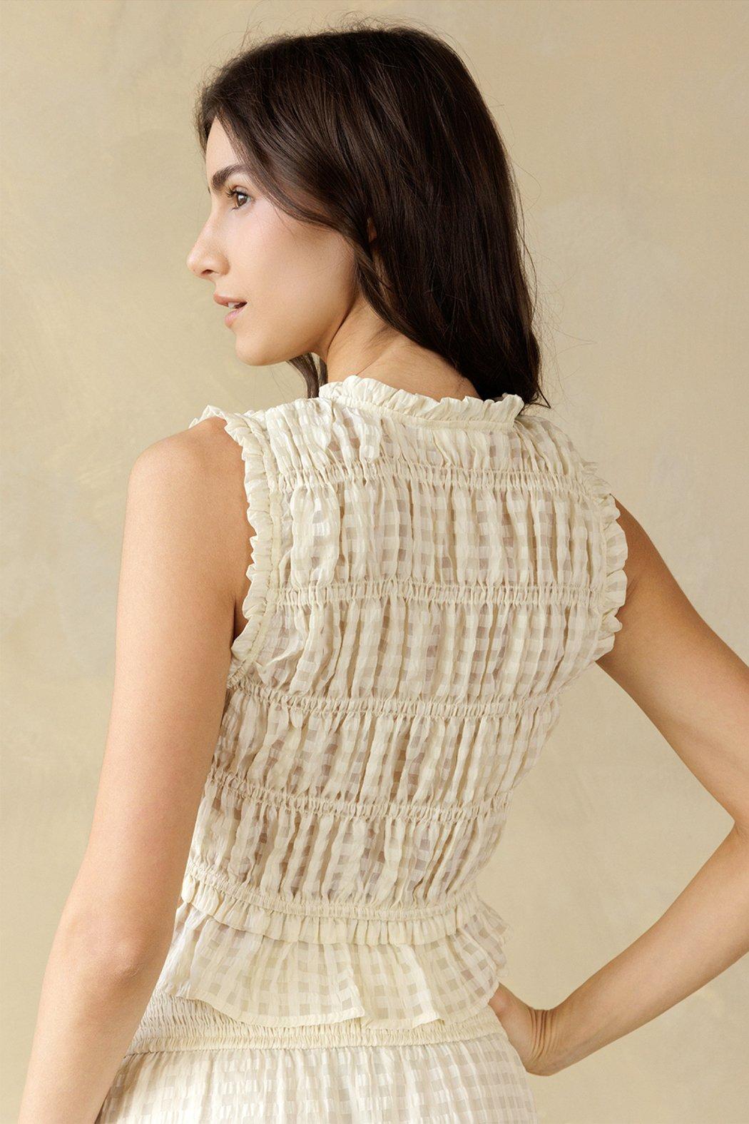 Lindy Ruffle Tank Product Image