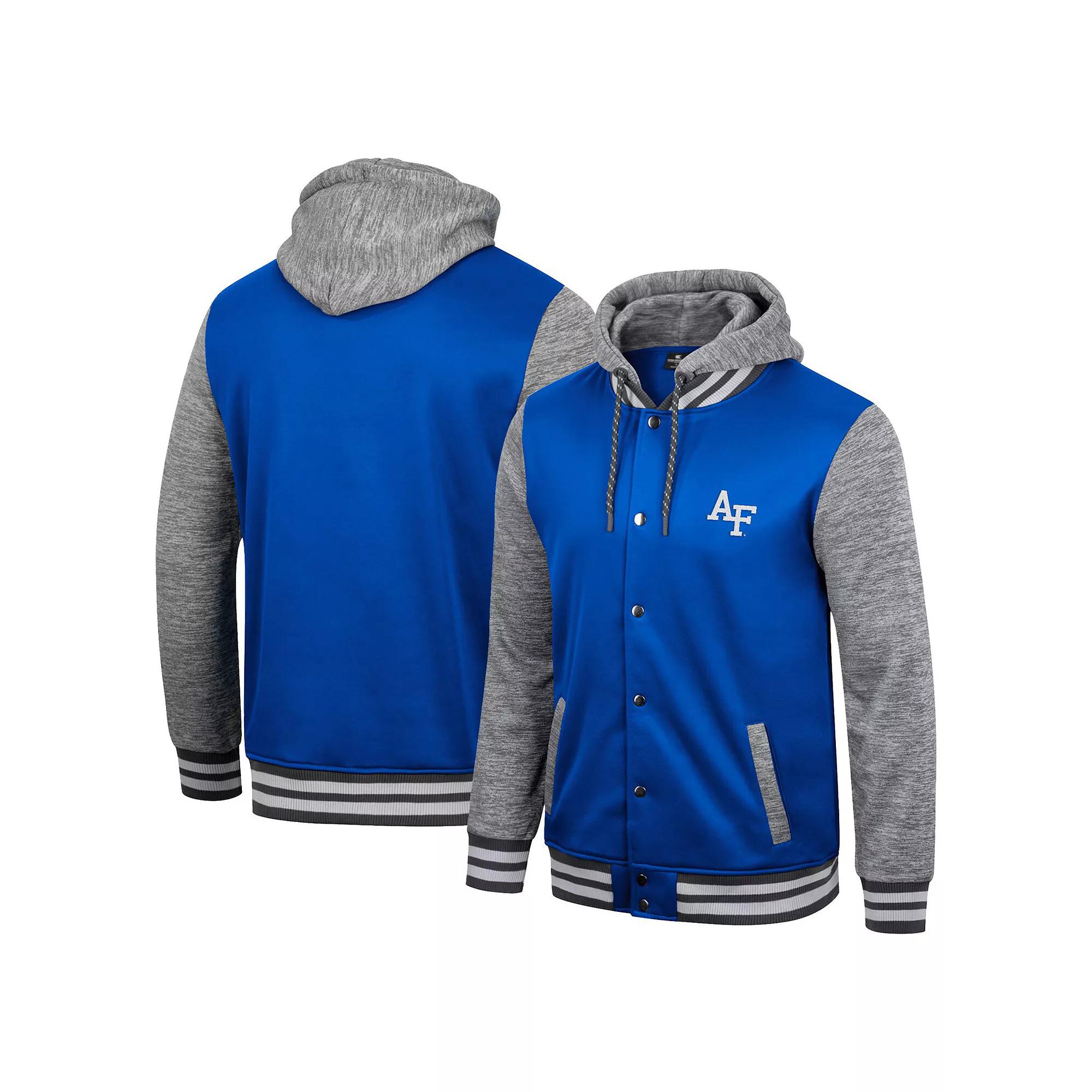 Men's Colosseum Maroon Minnesota Golden Gophers Robinson Hoodie Full-Snap Jacket,  Product Image