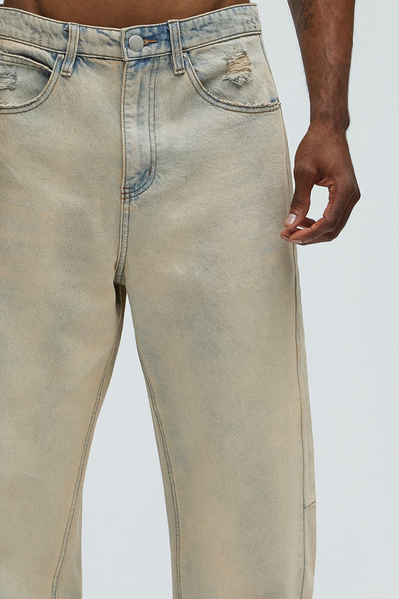 Brookway Relaxed Barrel Jeans - Vintage Blue Wash Product Image