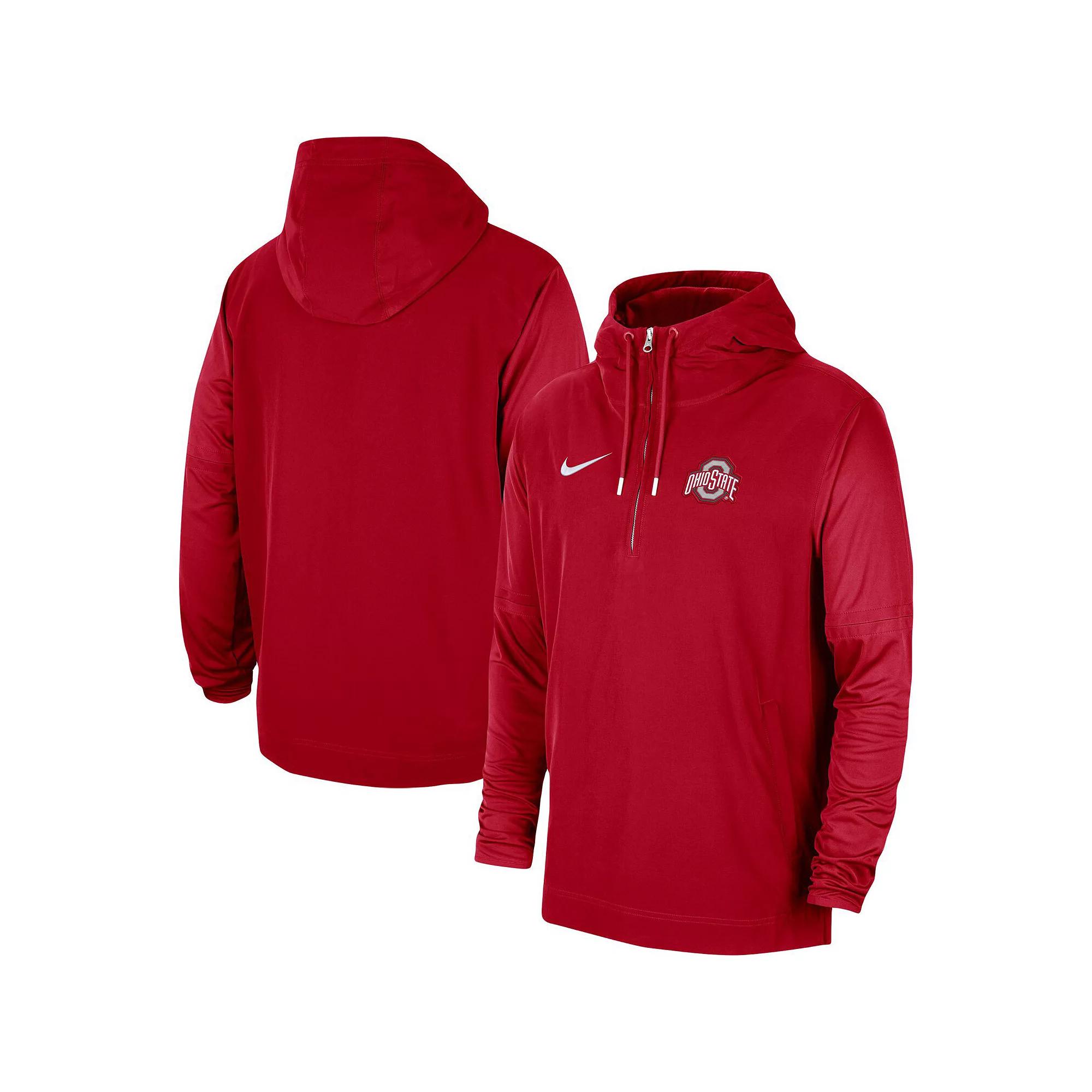 Men's Nike Royal Florida Gators 2023 Coach Half-Zip Hooded Jacket,  Product Image