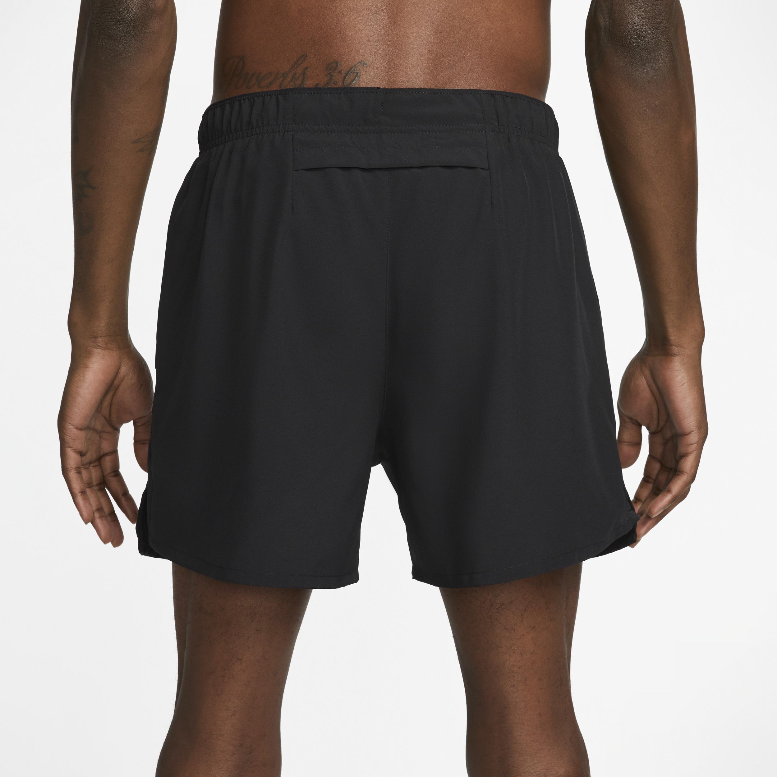 Nike Mens Challenger Dri-FIT 5 Brief-Lined Running Shorts | DV9363-010 Product Image
