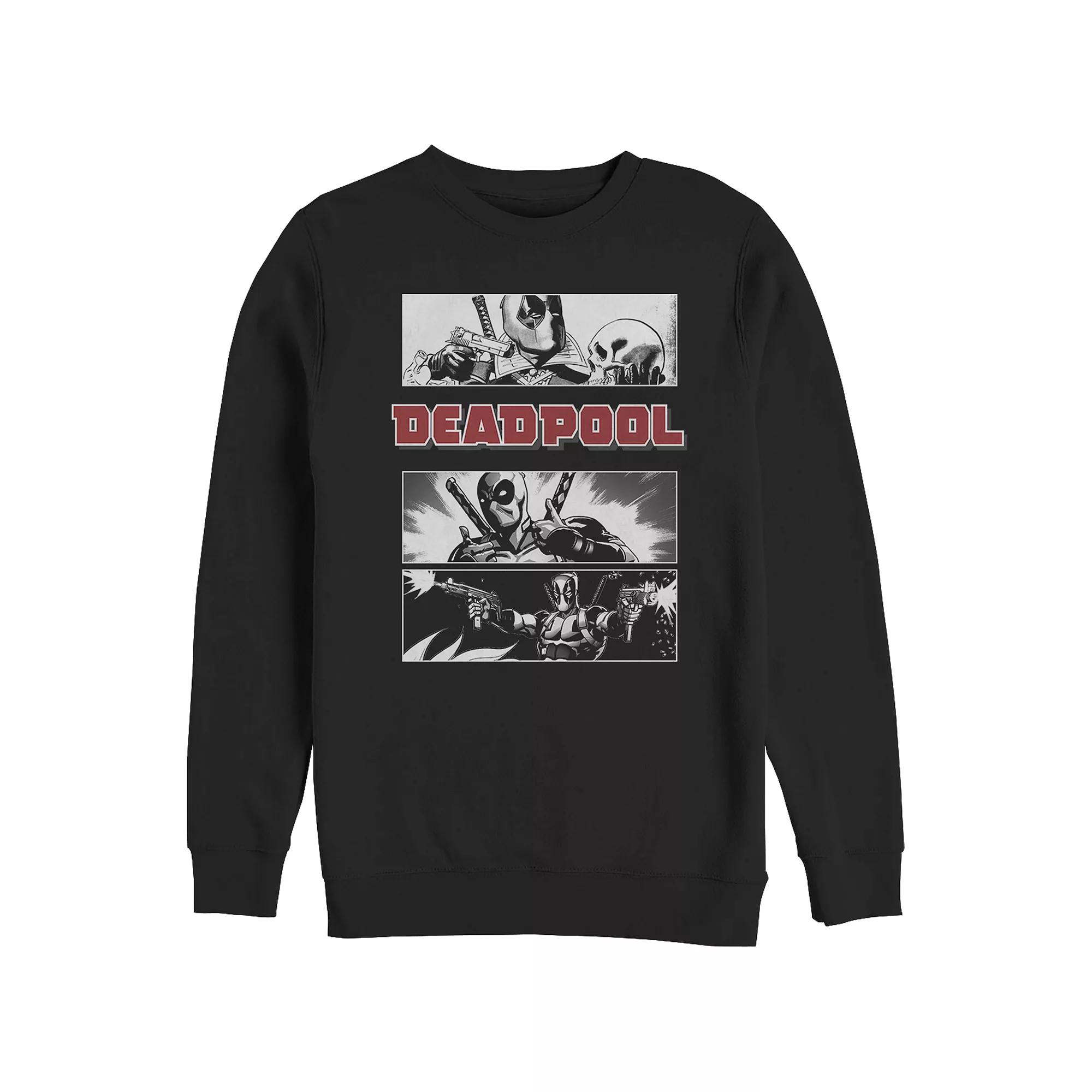 Big & Tall Marvel Deadpool Dead Poet Graphic Fleece, Men's,  Product Image