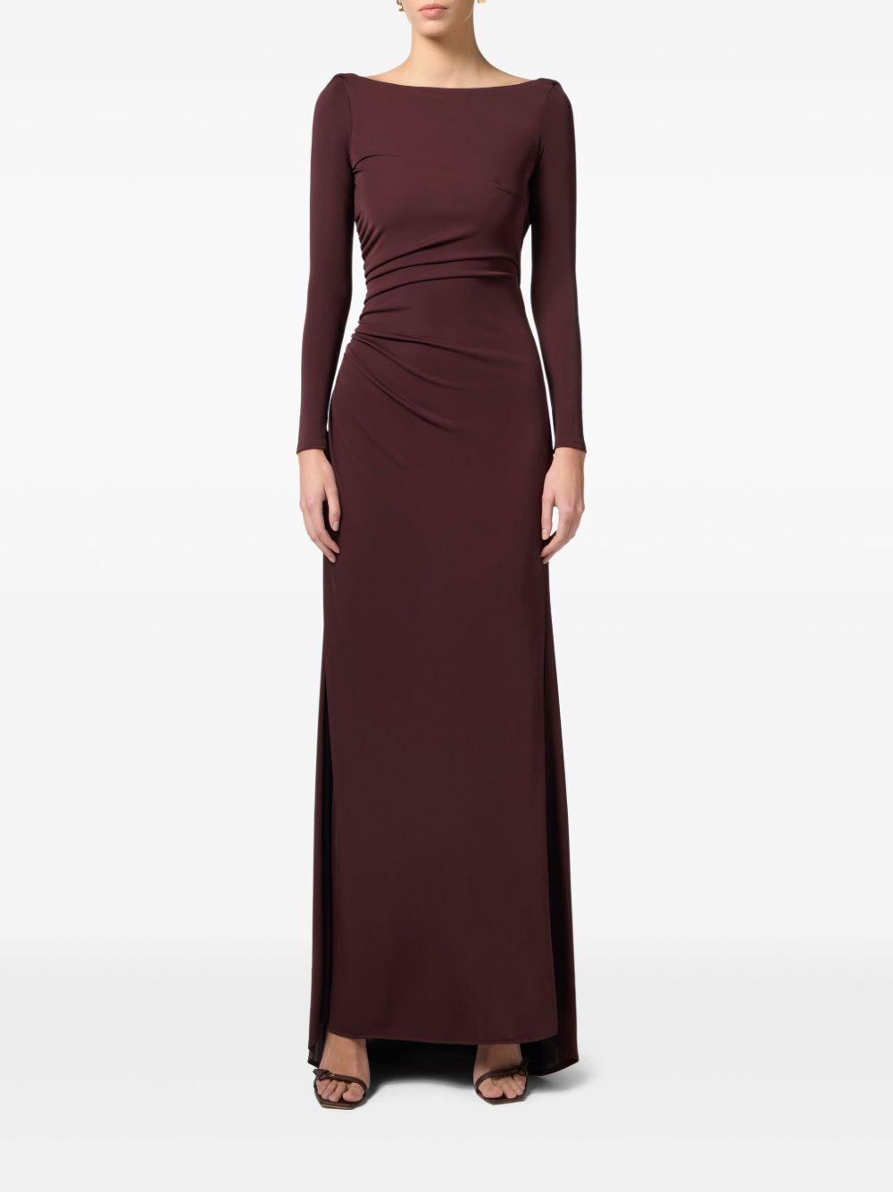 draped jersey gown Product Image