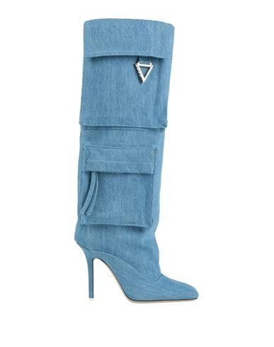 ATTICO Light Blue Fabric Boots Product Image