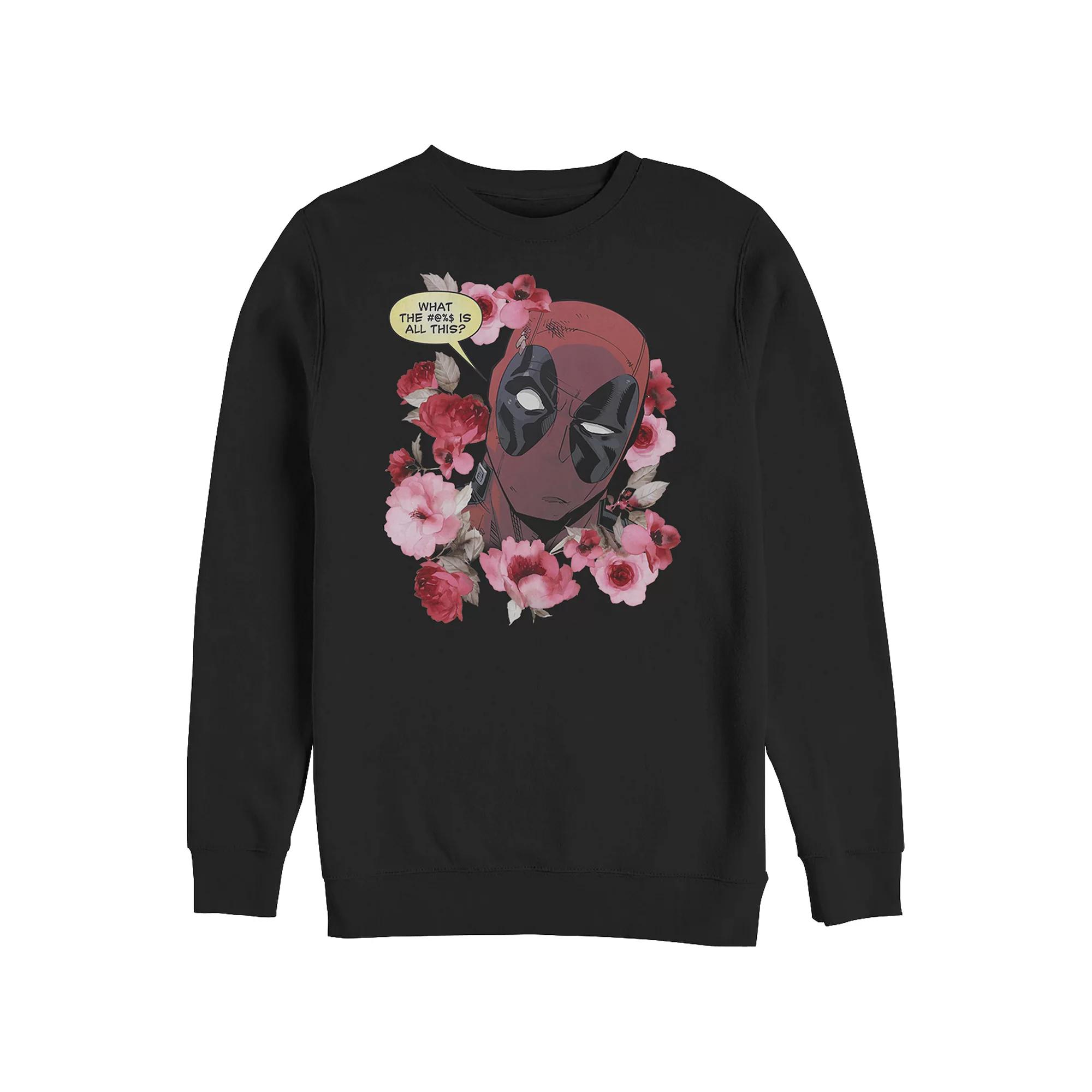 Big & Tall Marvel Deadpool What Is All This? Graphic Fleece, Men's,  Product Image