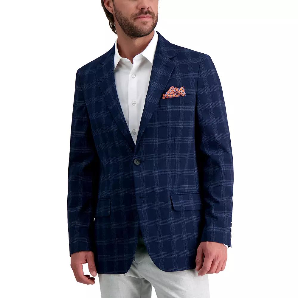 Men's J.M. Haggar™ Premium Tailored Fit Windowpane Sport Jacket,  Product Image