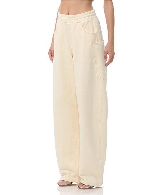 AFRM Ryan Coordinating Barrel Leg Fleece Sweatpants Product Image