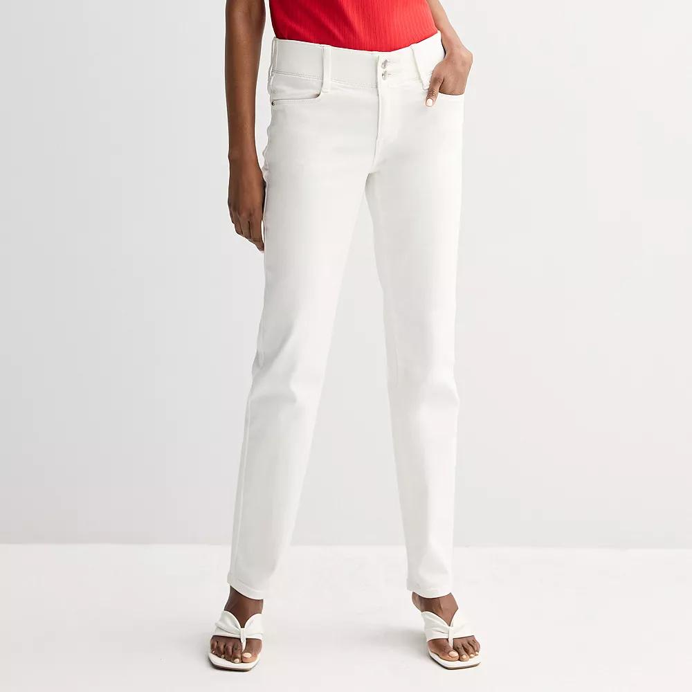 Women's Nine West Straight Jeans,  Product Image