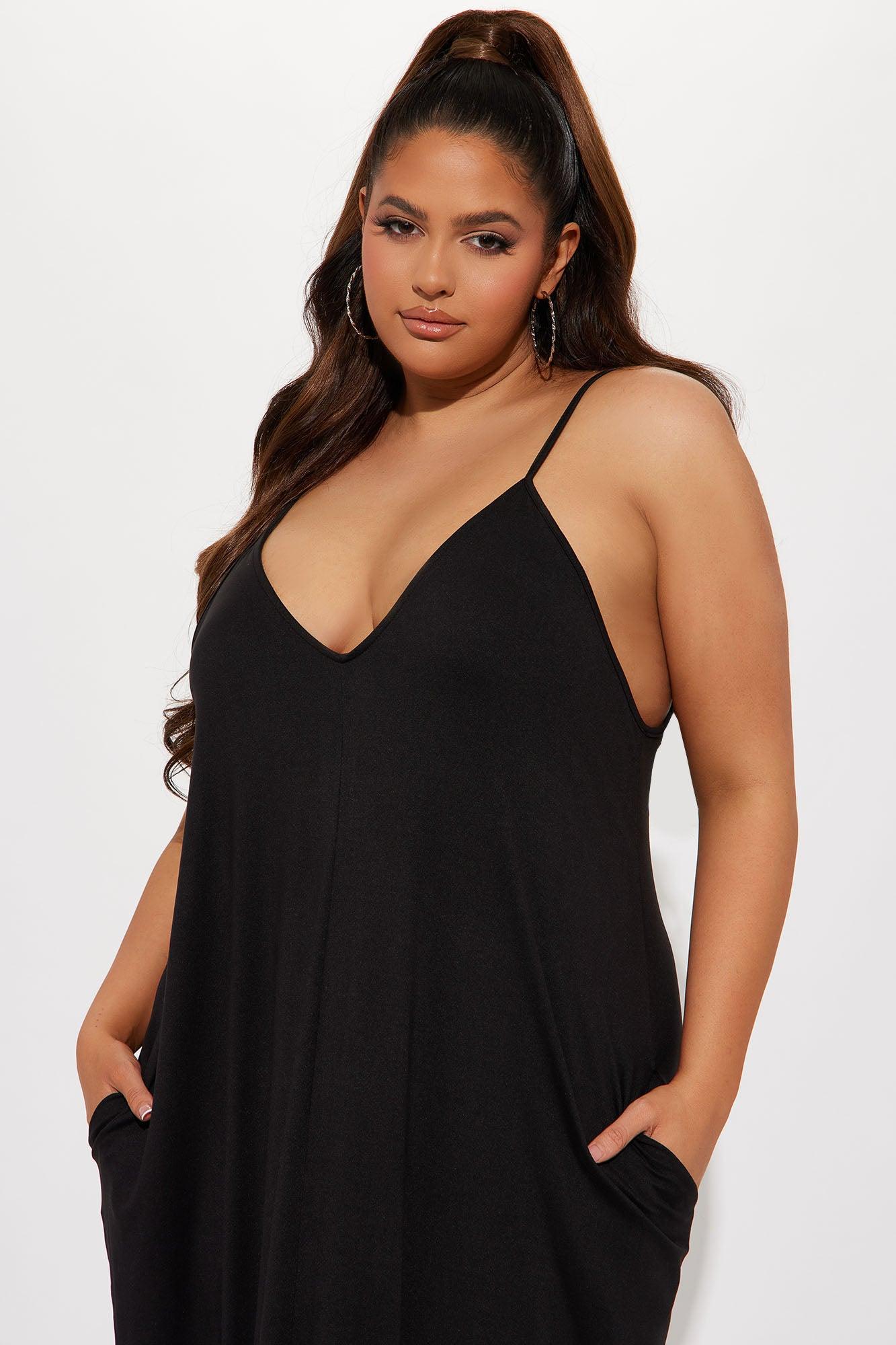 Simple Saturday Maxi Dress - Black Product Image