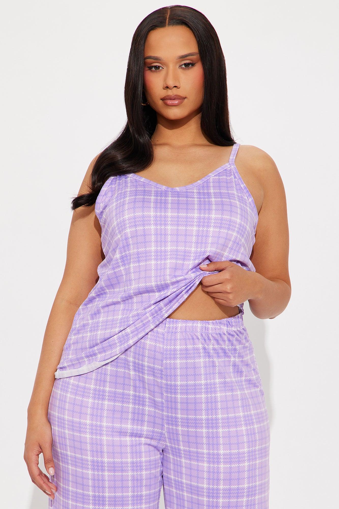 Back To Bed PJ Pant Set - Lavender Female Product Image
