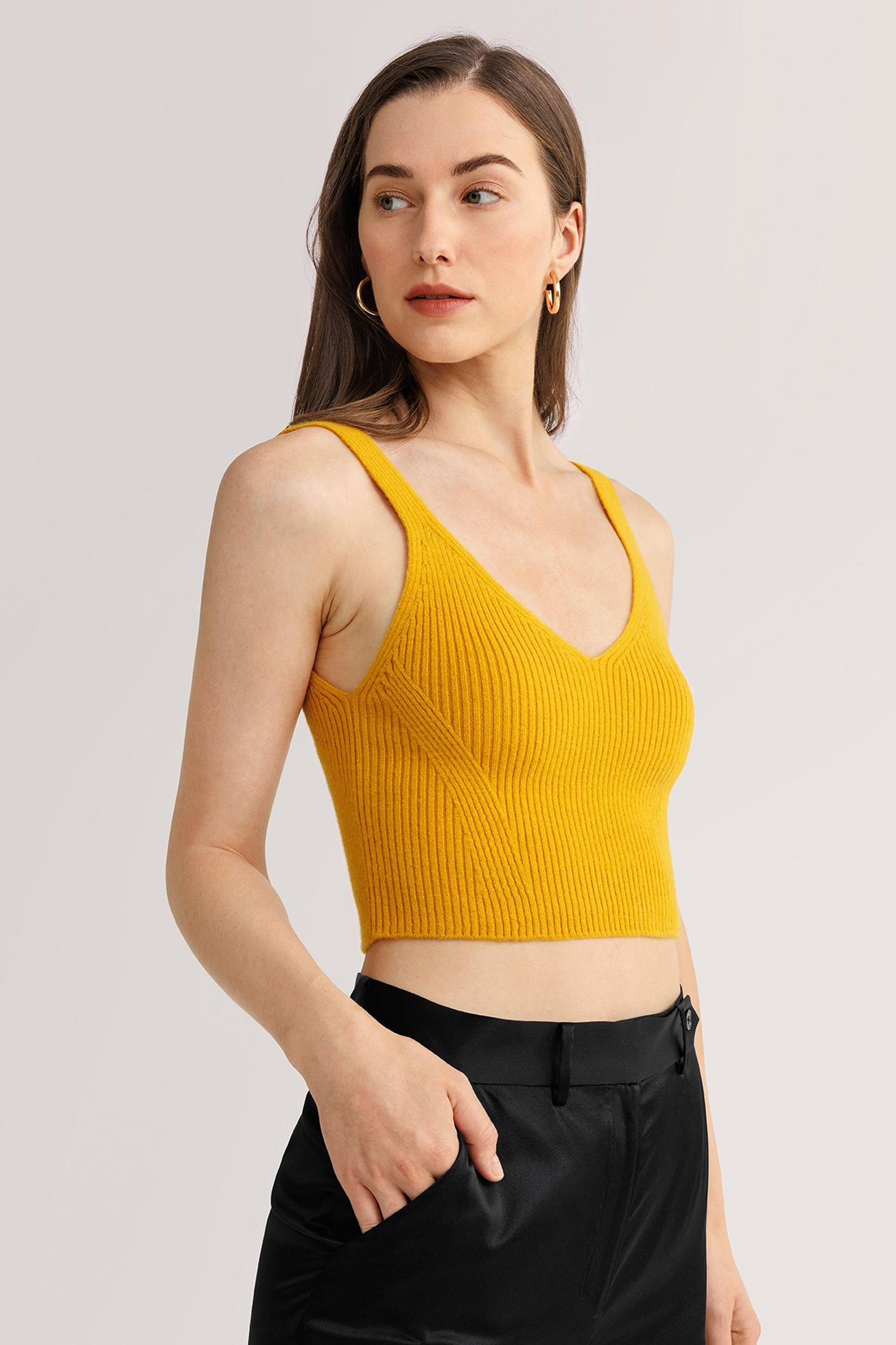 Cashmere Crop Tank Product Image