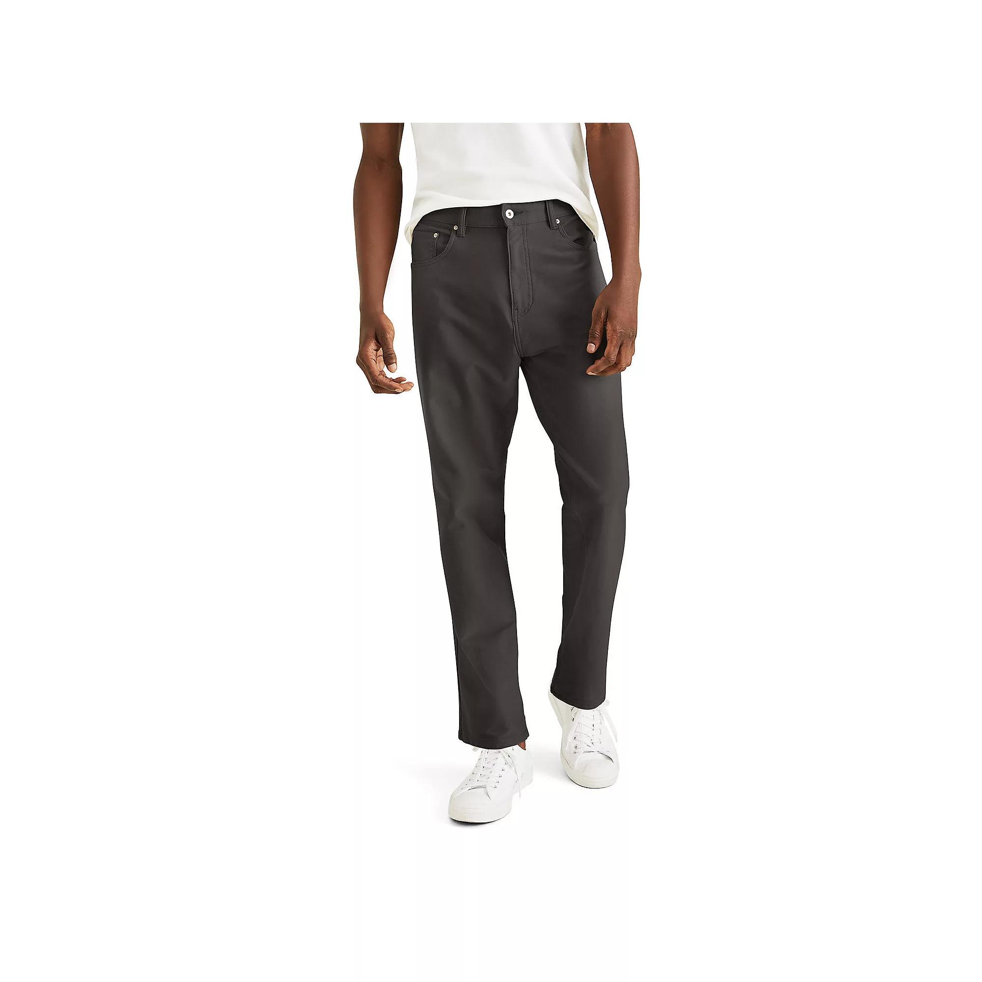 Big & Tall Dockers® Smart 360 Knit™Comfort Knit Jean Cut Pants, Men's, Size: 42X36, Steelhead Product Image