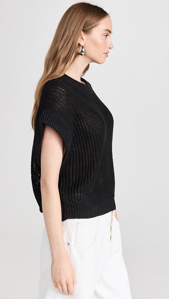 Apiece Apart Oliva Linen Vest | Shopbop Product Image