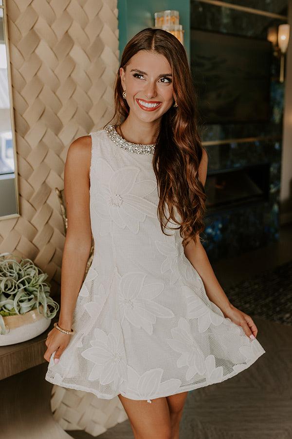 Sparks Fly Rhinestone Embellished Mini Dress Product Image