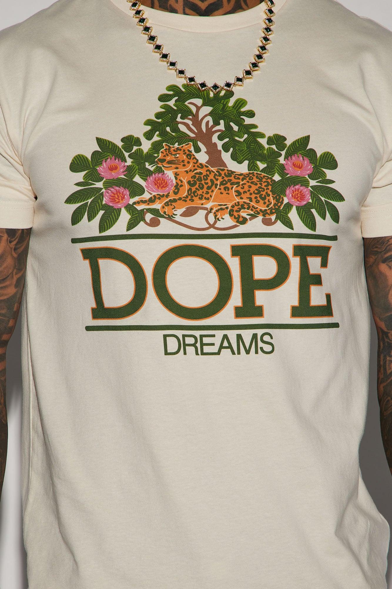 Dope Dreams Short Sleeve Tee - Off White Product Image