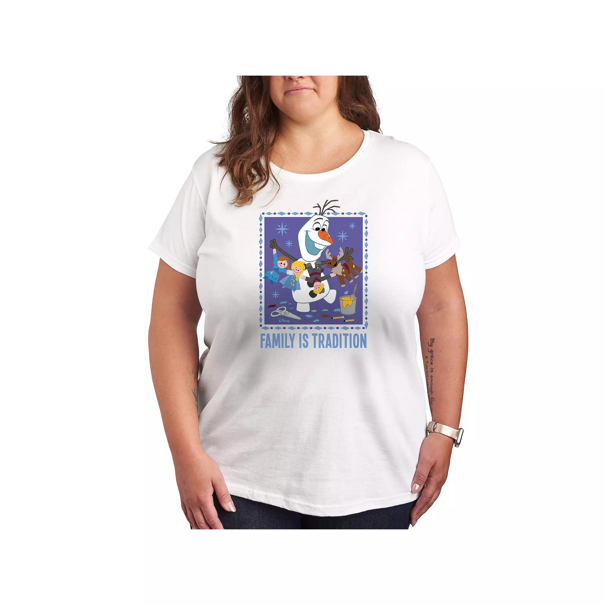Disney's Frozen 2 Plus Tradition Graphic Tee, Women's,  Product Image