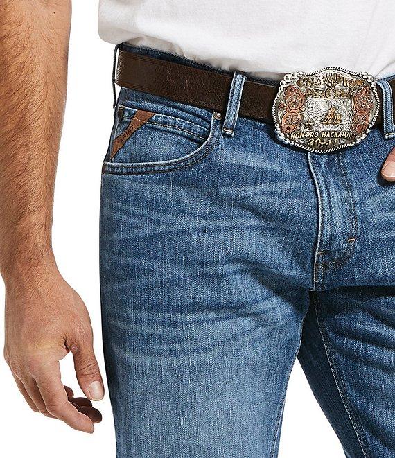 Ariat M2 Relaxed Stirling Stretch Bootcut Blue Jeans Product Image