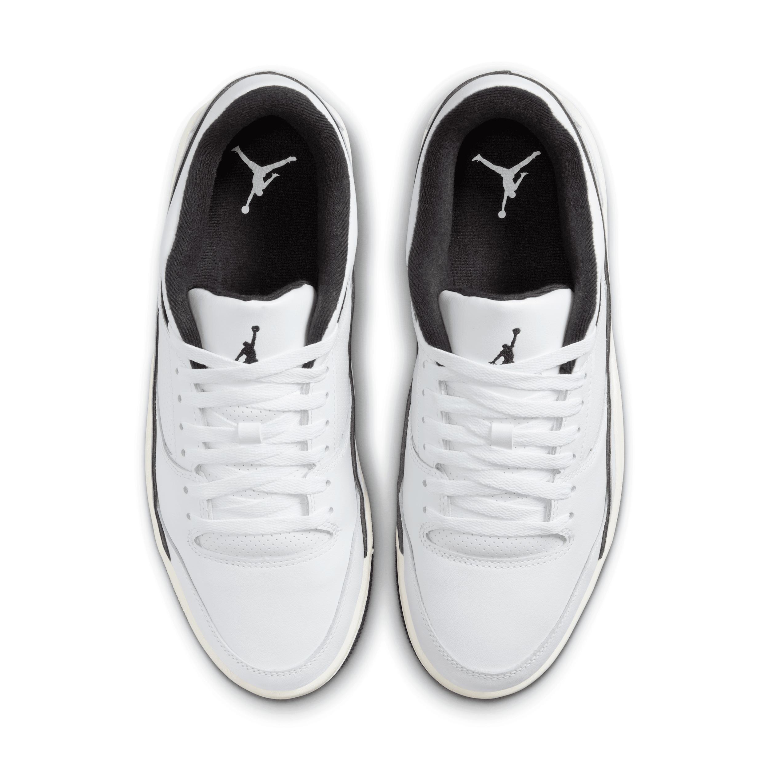 Jordan Mens Jordan Flight Court - Mens Shoes Black/White Product Image