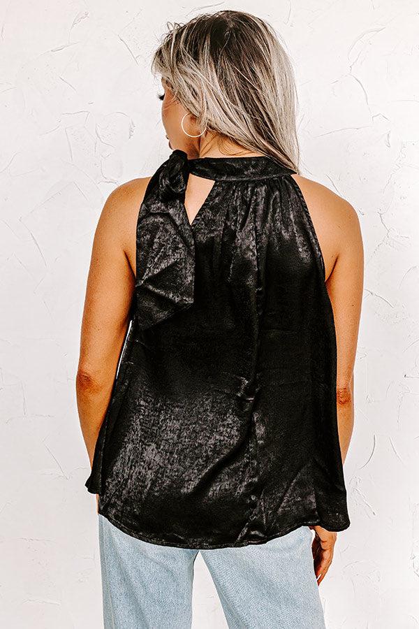 Make It Memorable Shift Top In Black Product Image