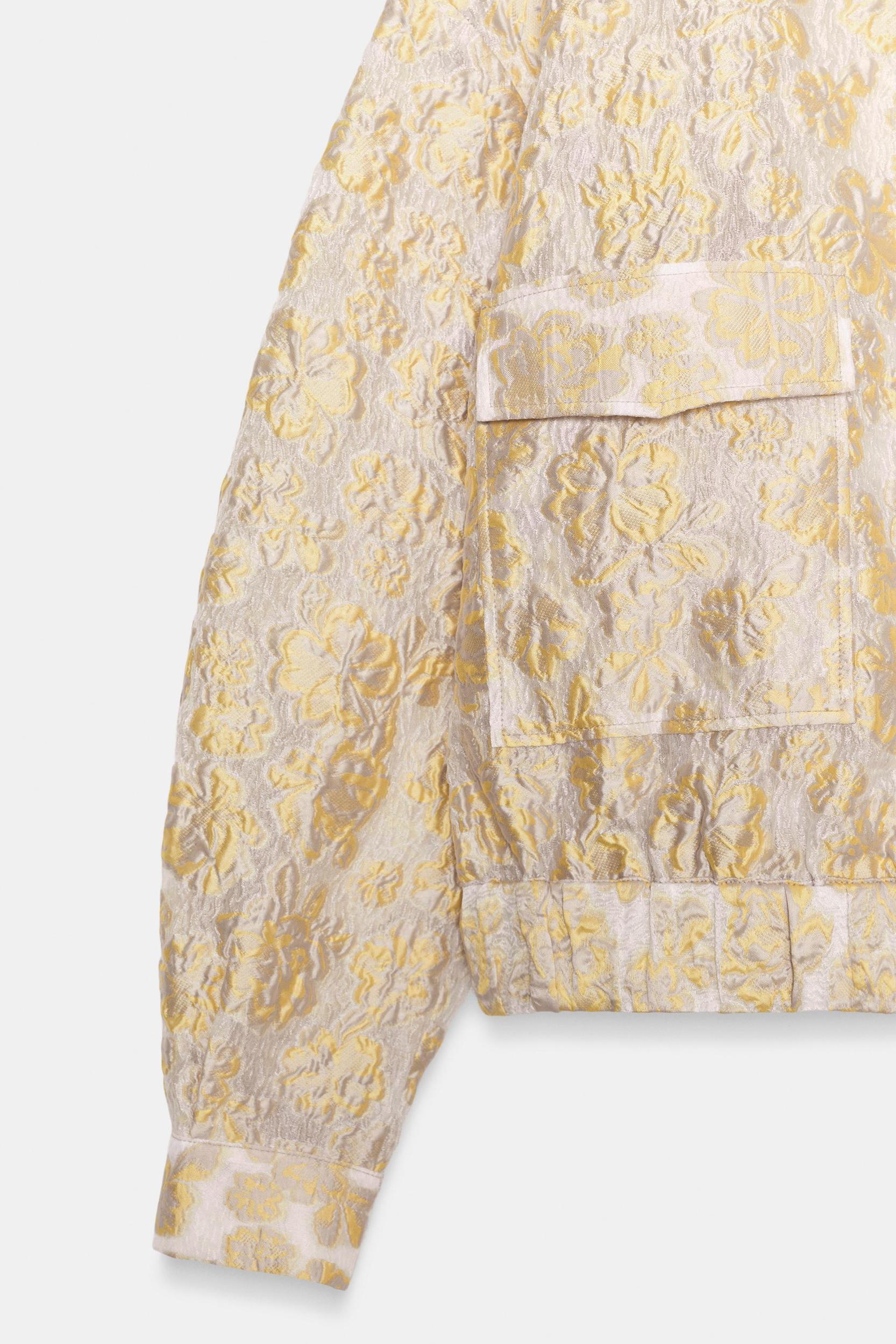 JACQUARD BOMBER JACKET Product Image