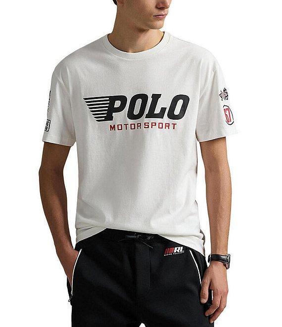 Polo Ralph Lauren Classic Fit Motor Sport Graphic Jersey Short Sleeve T-Shirt Product Image