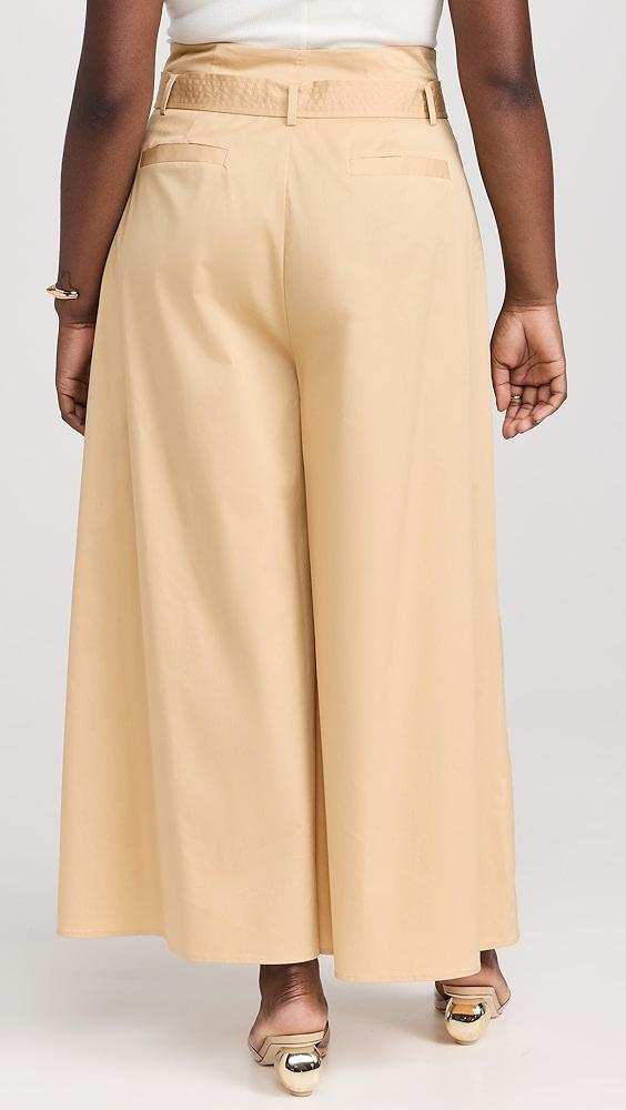 L'AGENCE Lowen Paperbag Crop Pants | Shopbop Product Image