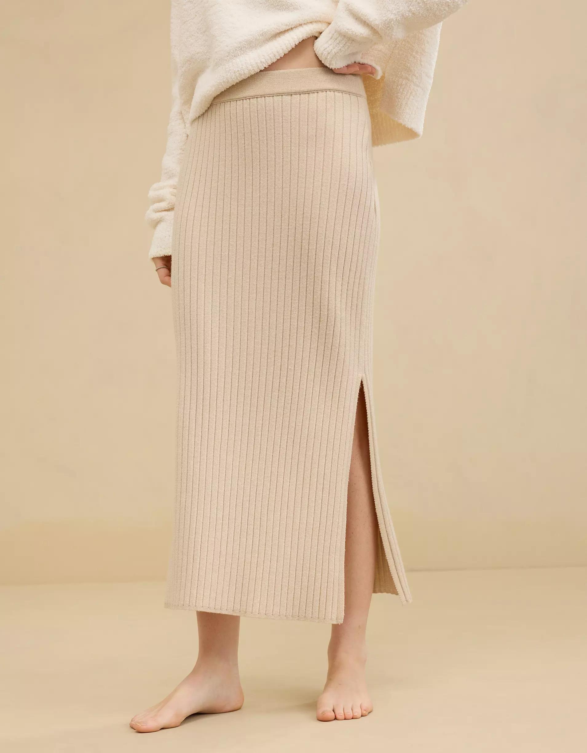 Aerie Late Night Midi Skirt Product Image